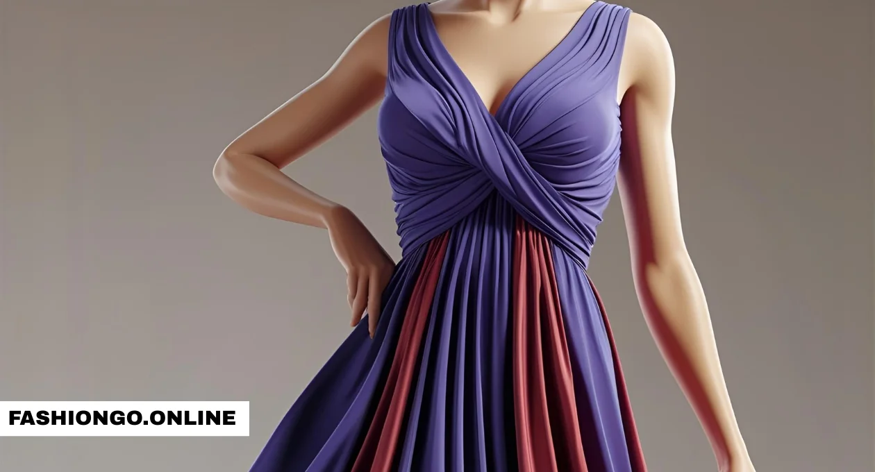 fame and partners vania red plunge halter satin dress